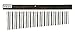 35-bar Spectrasound™ Mark Tree - Black & Natural Aluminum Bars