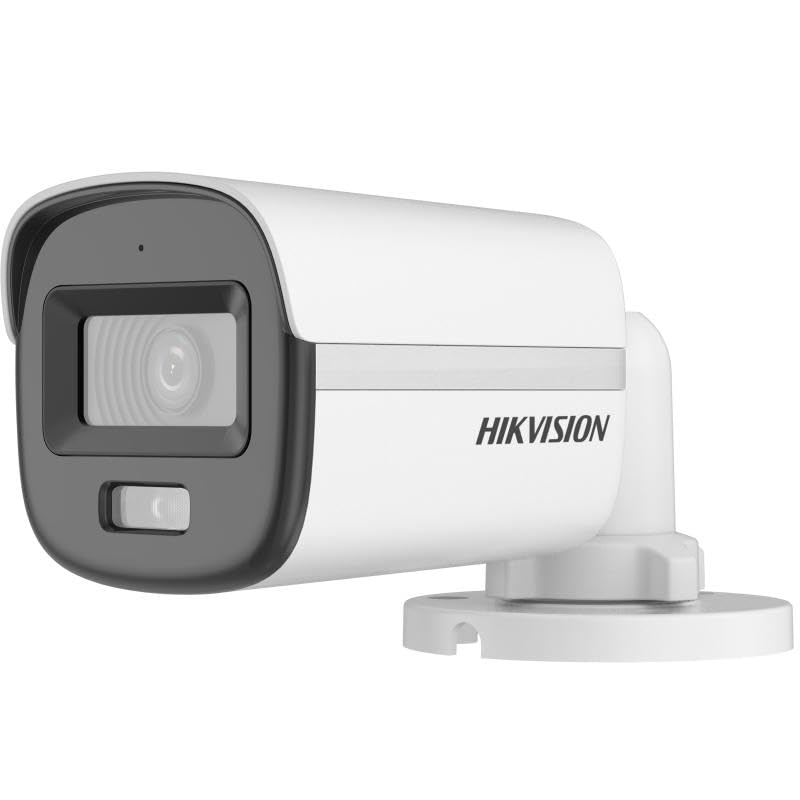 Câmera Mini Bullet Fixa 2 MP Smart Hybrid Light com ColorVu - DS-2CE10DF0T-LPFS