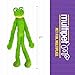 Multipet Swingin' Slevin Frog Dog Plush Toy - Squeaky Dog Toy for All Dogs - Extra Soft Plush Dog Toy - Stuffed Animal Dog Toy for Cuddling & Playing - Cute Dog Pet Toy (27”, Green, 5 Squeakers)