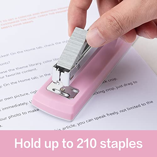 image for Deli Stapler, Desktop Stapler, 2 Pack, Office Staplers, 25 Sheet Capac