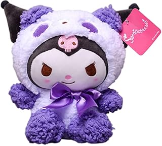 Sanrio Plush Dolls, Kuromi Plush, Kawaii Kuromi Plushie, Kuromi Plushy My Melody Cute Cartoon Pillow Doll Stuffed Soft Plushies Toys for Kids Fans