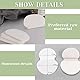 80 Stück Selbstklebend Achselpads,Unsichtbare Schweißpads für Achselhöhle,Komfortabel armpit sweat pads,Atmungsaktiv,Geruchslose Zuschneidbare Pads gegen Schweißflecken