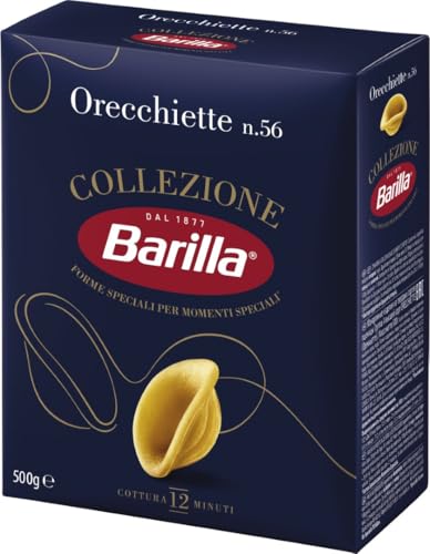 Barilla Collezione Orecchiette Pasta aus hochwertigem Hartweizen immer al dente, (1 x 500 g)