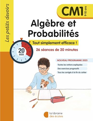  Algèbre et probabilités CM1: 26 séances de 20 minutes