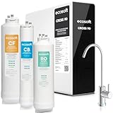 Débit direct 1,5 l/min – Système d’osmose inverse puissant avec pompe intégrée. Idéal pour les foyers avec une pression d’eau de 2 à 5 bars. Raccord ½″.