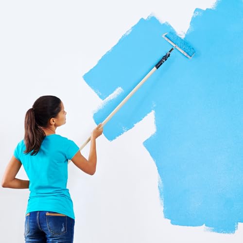 Rodillo de pintura con marco de aluminio ajustable de 12 a 18 pulgadas 8
