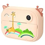 Children Camera HD Instant Print Camera for Kids Film Camera with Thermal Photo Paper WiFi Toys...