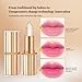 Color-changing Lip Stain, Lip Tint, Tinted Lip Balm, Lipsticks for Women, Suitable for All Skin Tones, Create a Charming Look, Moisturizing Lips, Long-lasting Waterproof Gold leaf 3.5g