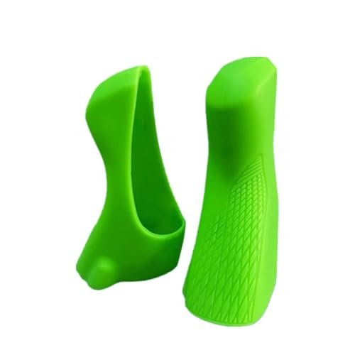 Vundo Bracket Cover For Shimano St-R3030 St-R3000 St-R2030 St-R2000 Road Bike Shifter Lever Hoods (1 Pair) Green #TOP8