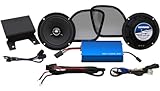 Hogtunes G4 RG KIT-RM with 225 Watts RMS Amplifier & 6.5' Front Speakers (2 Pack), Fits 2015-2024 Harley-Davidson Road Glide Models
