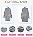Dokotoo Winter Clothing for Women Chunky Cardigan Sweaters for Women Cute Balloon Long Sleeve Sweaters Loose Flowy Knit Striped Color Block Open Front Cardigans Outwear Coat Autumn Clothes 2025 Gray M