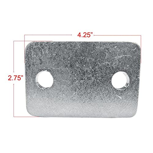 Titan Attachments Bolt-On Grab Hook 5/16" 3 Lb. Fits 5/16" Chains Plated Finish #TOP1