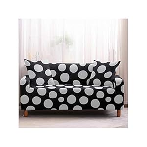 N/A Les Meubles Extensibles de Couverture de canapé Couvrent Les couvertures élastiques de canapé pour Le Divan 1 de Spandex de Divan de Housse de Salon Seate 4 5 taie d’oreiller