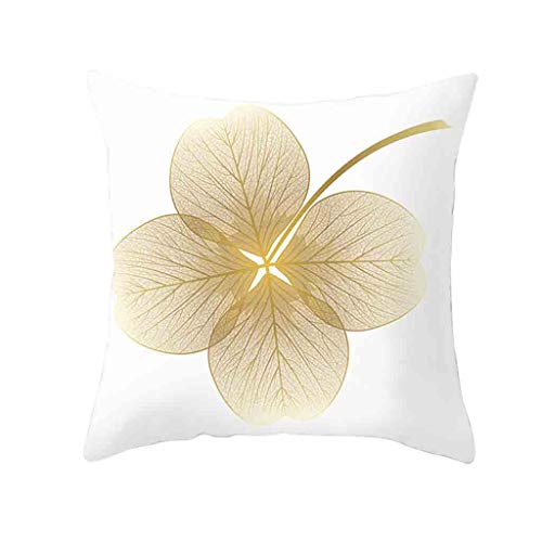 image for Toonshare Throw Pillow Covers Beautiful Dream Boho Gold Black Pillowca