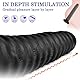 FLYSL Anal Dildo Realistischer Analdildo mit Saugnapf,Analplug für Frauen,Masturbieren für Männer,Analspielzeuge Butt Plug G-Punkt Prostata Massage Stimulation,Sex Spielzeug für die Paare (M)