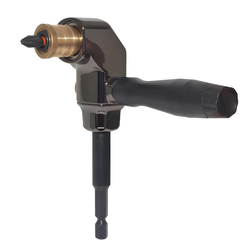 90 Degree Drill Adapter - Quick Change Bit Attachment -1 90 Degree Drill Adapter - Quick Change Bit Attachment -1