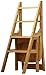 FALIYORS Escabeau Portable Tabouret Familial Simple - Bibliothèque Pliante Chaise Échelle 4-pour Adulte Pliant Échelle Étagère Pliable Chaises Tabouret Présentoir Étagère pour Bain