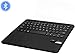 Produktbild Jelly Comb Bluetooth Tastatur Tablet, tragbar Bluetooth-Tastatur für Tablet, Smarthandy, Laptop, Deutsches QWERTZ Layout, kompatibel mit Android/Windows(Schwarz)