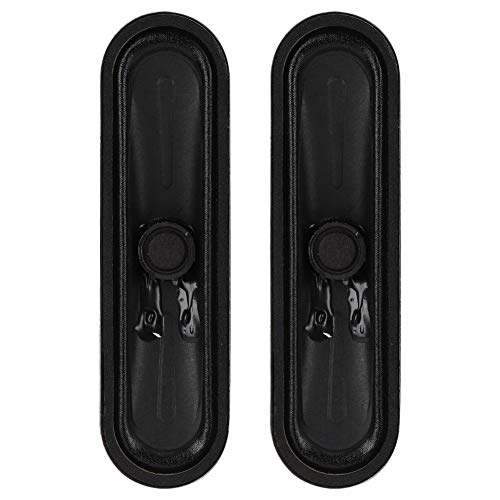 Sutinna Portable TV Speaker, 2Pcs 8 Ohm 10W LCD TV Full Range Speaker Bookshelf Speakers for Home Theatre Use