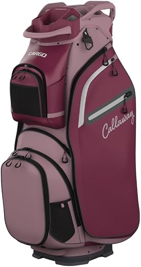 Org 14 2022 Women's Cart Bag, Pink Camo - Callaway Golf