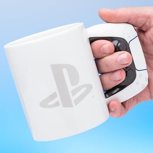 Paladone Playstation Shaped Ceramic Coffee Mug | Ps5 Accessories Novelty Gifts (Pp9403Ps), Multicolor #TOP3
