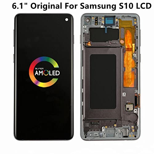 Substituição original de 6,1 polegadas para Samsung Galaxy S10 SM-G973F SM-G973U SM-G973F/DS G973W L