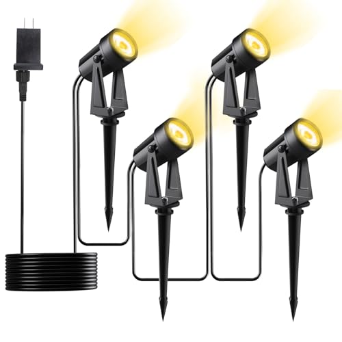 Pogestrand 4 Pack Outdoor Low Voltage Landscape Lighting with Transformer by Pogestrand - Used condition - US$21.76
