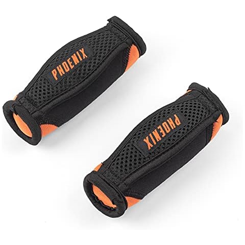 Phoenix Fitness RY1562 Walking Hand Weights 0.9kg Set (Pair), Weights with Strap for Men, Women and Kids for Home Gym Workout, Yoga, Walking & Jogging Cover