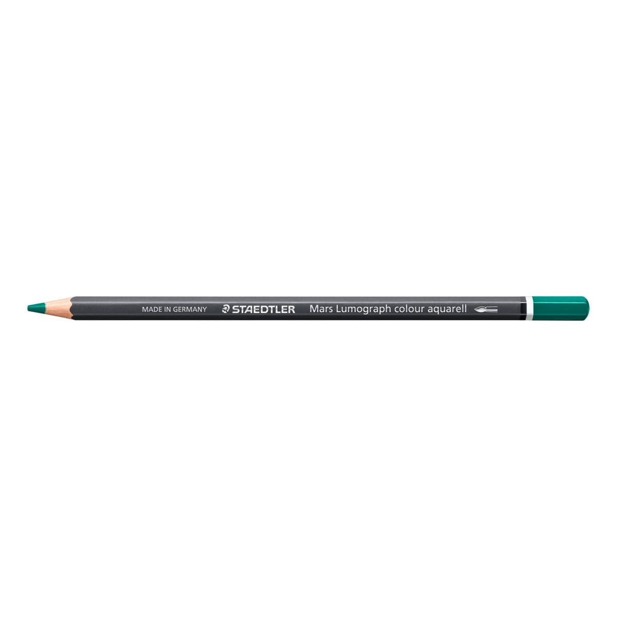 STAEDTLER Watercolour Pencil - Petrol Green - Mars Lumograph Colour Aquarell - Pack of 6, 104-593
