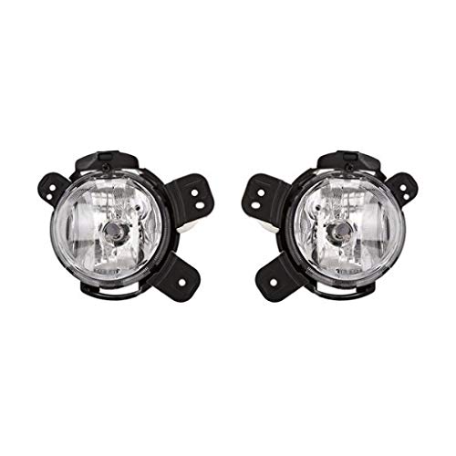 For Chevy Trax 2013-2016 Fog Light Assembly Driver and Passenger Side Pair GM2592312 GM2593312