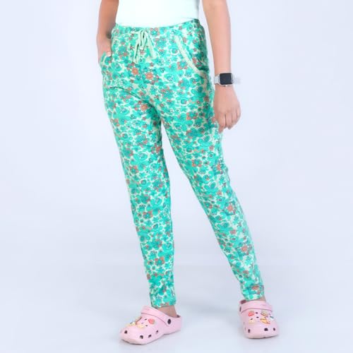 Image of Rupa womens Rupa COLORS Playsure Printed Pyjama for Women Leisurewear, Floral Print Loungewear