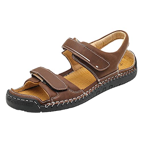 Sandales en cuir homme pour marche et plage