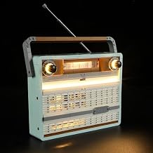 GEAMENT LED Light Kit Compatible with Lego Retro Radio - Lighting Set for Icons 10334 Model Set Not Included