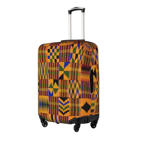 African Weaving Print Luggage Cover Washable Suitcase Anti-Scratch Suitcase Cover Protective Cover Fits 18-32 Inch2