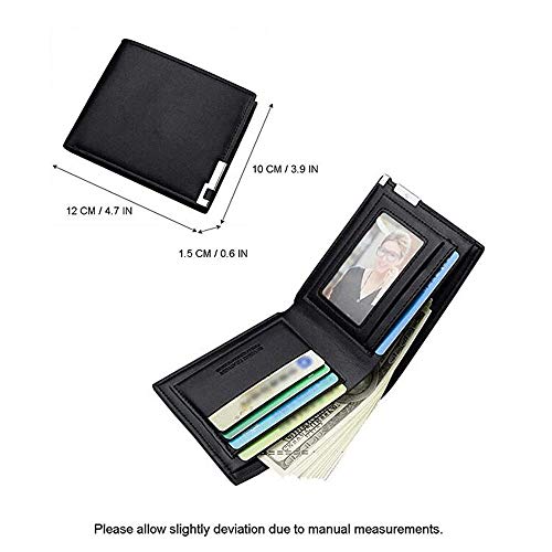The Untamed Chen Qing Ling Pu Leather Wallet,Mo Dao Zu Shi Men's Anime Gift ID Card Holder Card Cases Money Organizers2