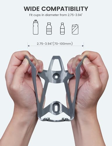 image for Lamicall Bike Water Bottle Holder - 1.2 Oz Ultralight & Sturdy Bike Cu