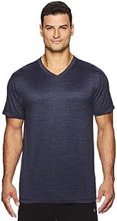 Gaiam Men's Everyday Basic V Neck T Shirt - Short Sleeve Yoga