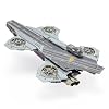 Fascinations Metal Earth Premium Series Marvel Infinity Saga Helicarrier 3D Metal Model Kit Bundle with Tweezers