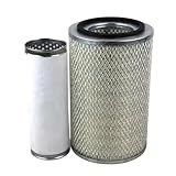 Air Filter Kit KW1524 Compatible with Cummins Engine 4B3.9-G1/6BT5.9-G2,Fit For Cummins 4938598