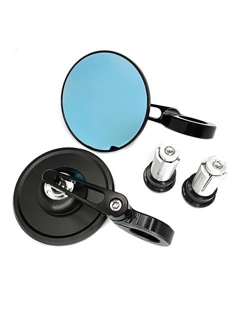Retrovisor moto para rutas urbanas y café racer espejos redondos universales de 7/8