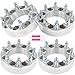 ECCPP 8x6.5 to 8x170 Conversion Wheel Adapters 2 inch 8 lug Fit for Dodge Ram 2500 1995-2010 for Ram 2500 2011-2013-4PCS
