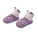 Produktbild CyFe Baby-Socken, Cartoon-Motiv, lustige Anti-Rutsch-Socken, lange Socken, für Kleinkinder, Jungen, Mädchen, Herbst- und Winter, für den Innenbereich, verschiedene Farben Gr. M, Eule M (2-4 Jahre)