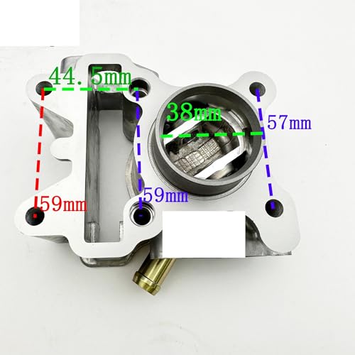 Kit cylindre 38mm MBK Nitro II et Ovetto pour moteur 50cc 4T - 2
