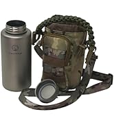 Valtcan Titanium Water Bottle EndurePro 1000ml 34oz 219 Grams Ultralight Pot Wide Mouth Sports Hi...