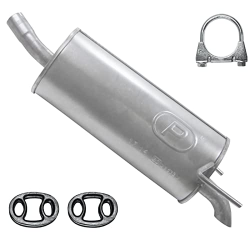 Polmo Endschalldämpfer Auspuff Endtopf für Opel Astra 3 III H Coupe GTC,Schrägheck 1.4 1.4 1.6