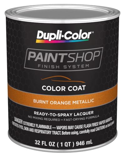 Dupli-Color Paint Shop Finish System, Burnt Orange Metallic, 1 Quart