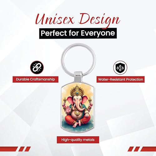 Image of Premium Printed Metal Keychain for Men & Women | High-Definition Artwork Print | Durable Key Ring for Car, Bike, Home & Office Keys | Stylish Decorative Key Holder Gift