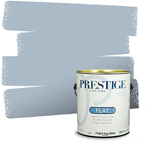 PRESTIGE Paints Interior Paint and Primer In One, 1-Gallon, Flat,...