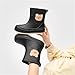 POAUYHB Women's Rain Boots Women's Cute Rain Shoes Fashion Lightweight Boots Outdoor Anti-Slip Soft Bottom Bear Waterproof Garden(Grey,5.5)