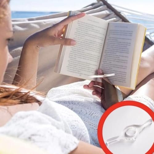 Anel de Leitura Bibliocanto – Praticidade para Segurar Páginas | Conforto para Leitores e Amantes de